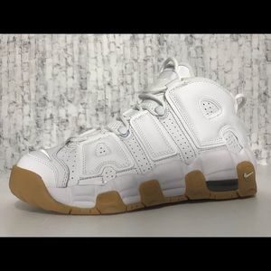 Nike Air More Uptempo White (415082-101) Size 7